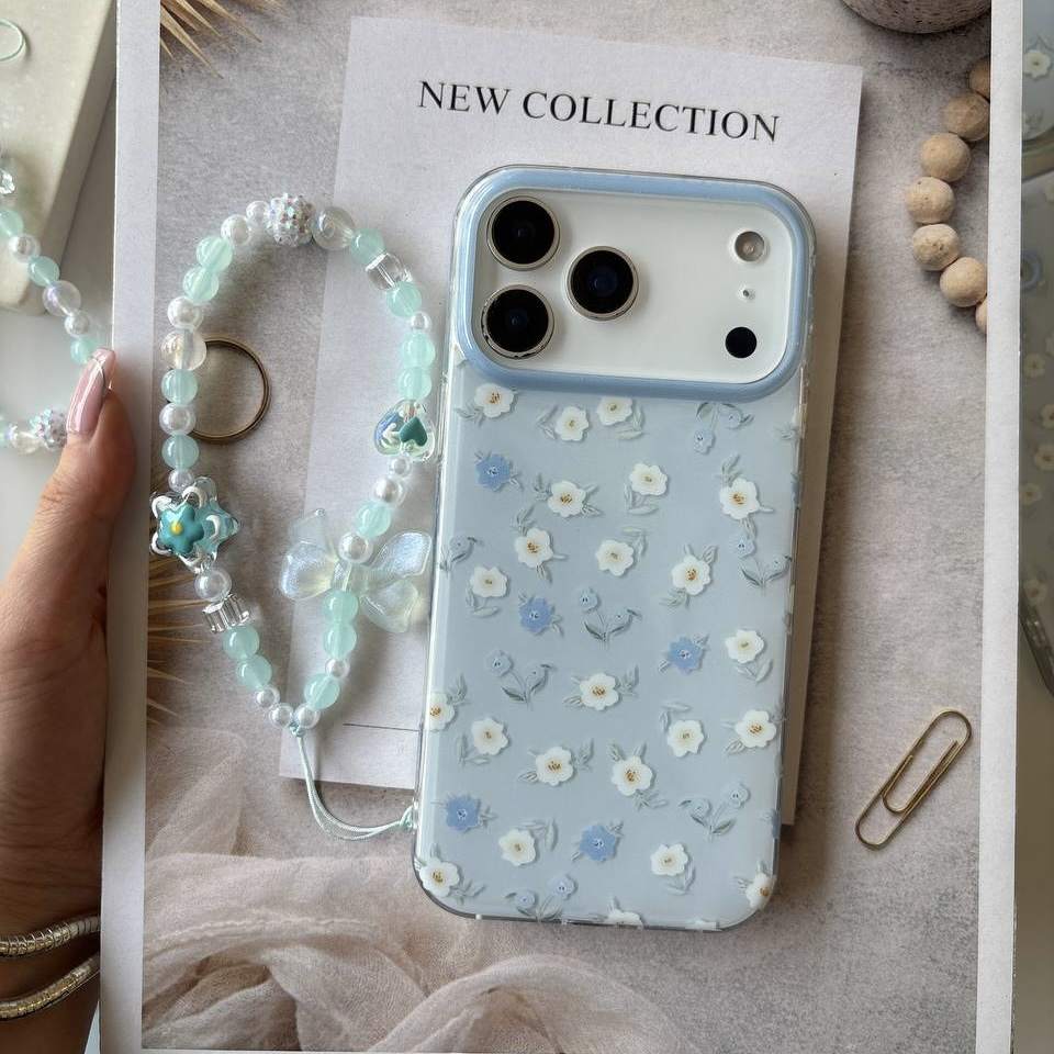 قاب گل آبی(بدون آویز)